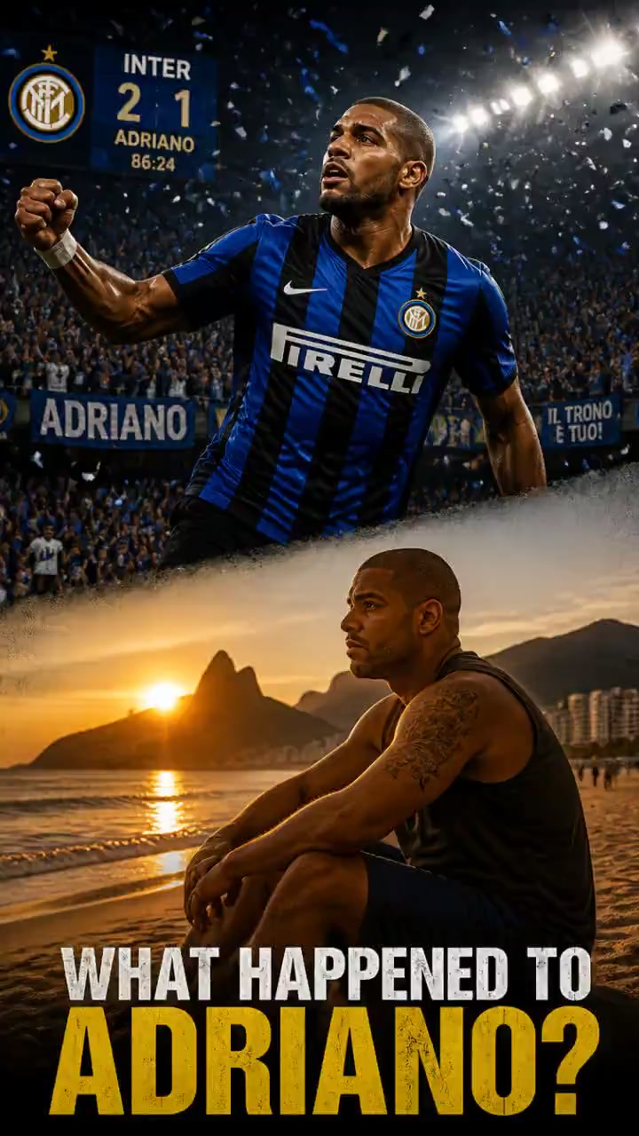 The Rise and Fall of Adriano: A Football Tragedy
