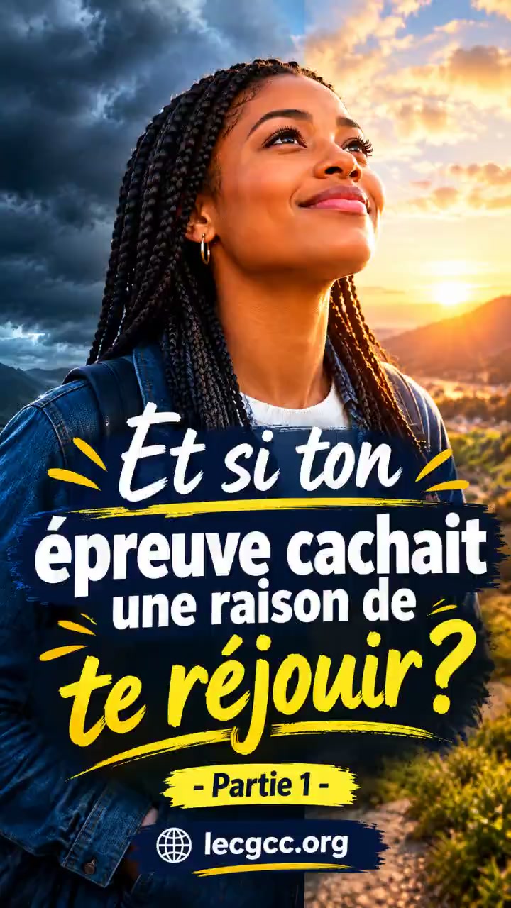 Choisis la joie malgré l'épreuve !