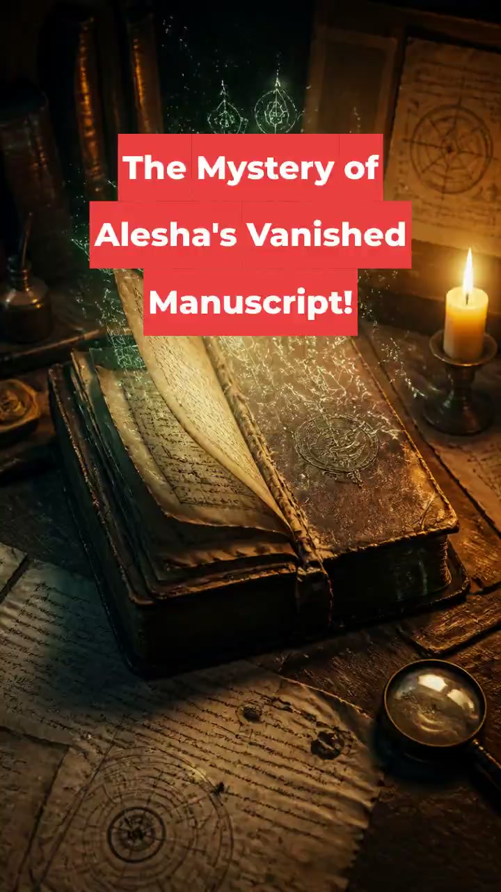 The Mystery of Alesha's Vanished Manuscript!