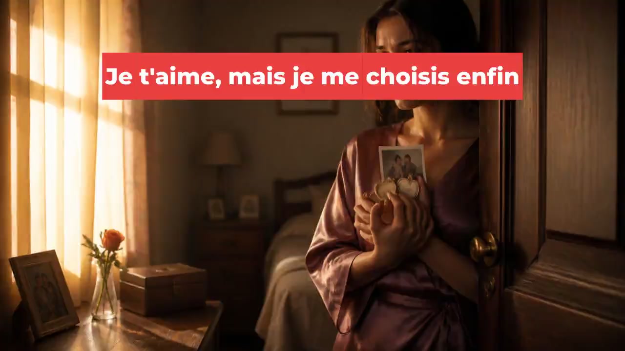 Je t'aime, mais je me choisis enfin