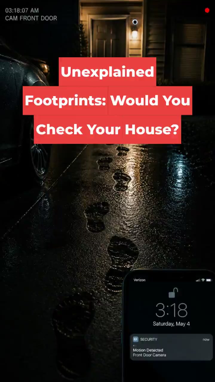 Unexplained Footprints: Would You Check Your House?