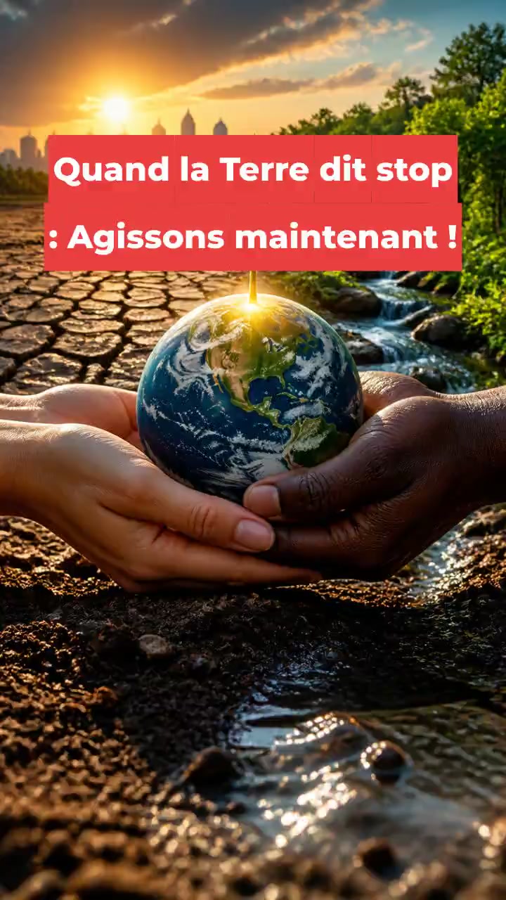 Quand la Terre dit stop : Agissons maintenant !