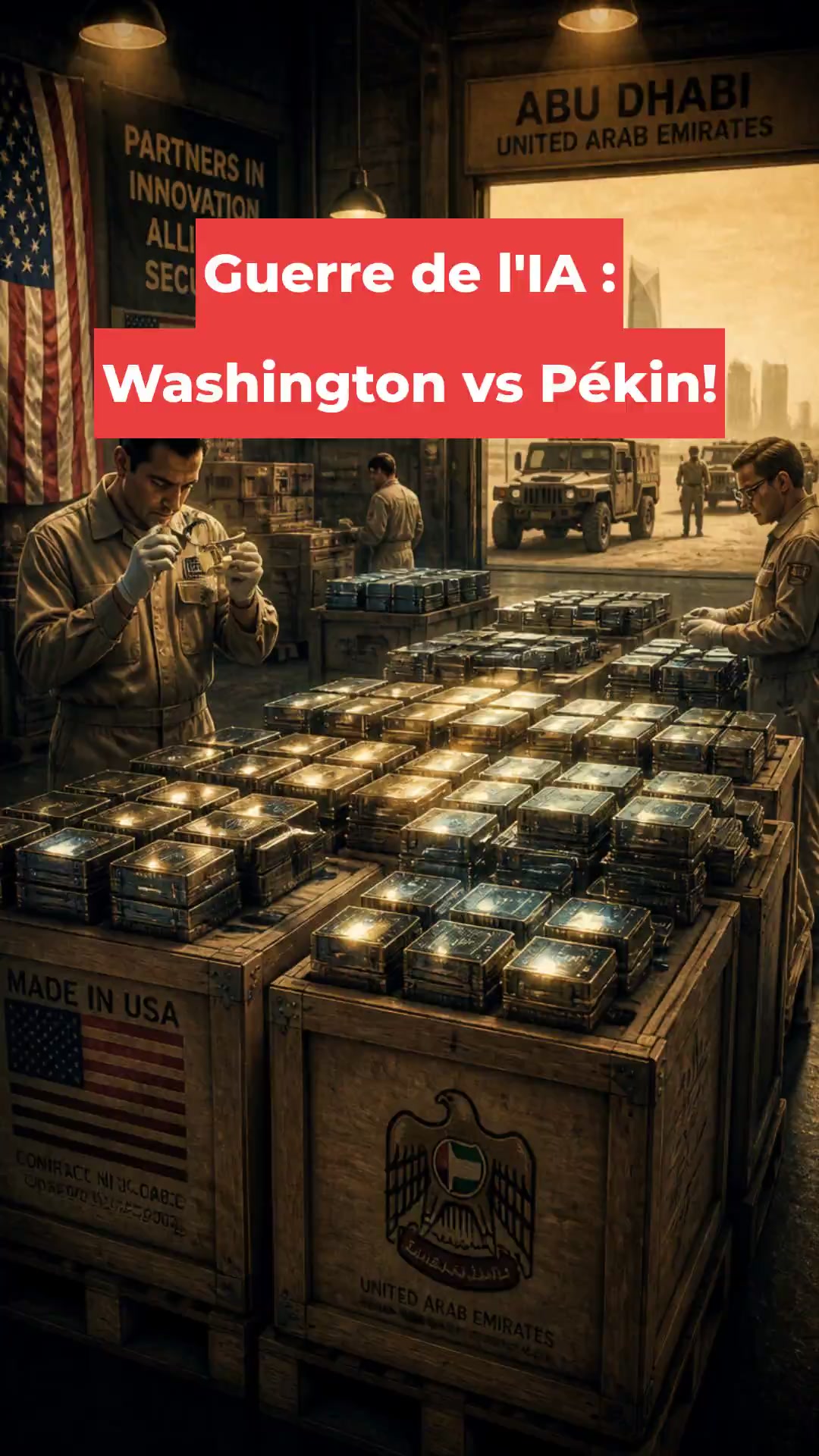 Guerre de l'IA : Washington vs Pékin!