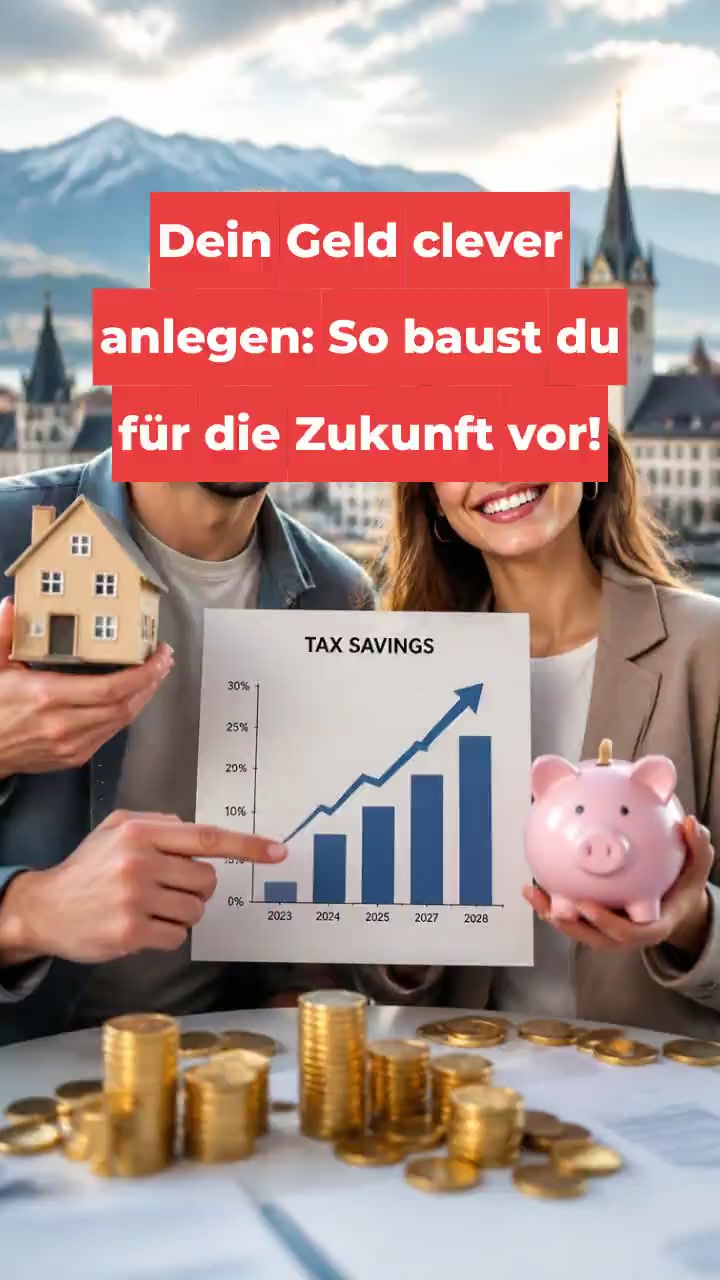 Dein Geld clever anlegen: So baust du für die Zukunft vor!