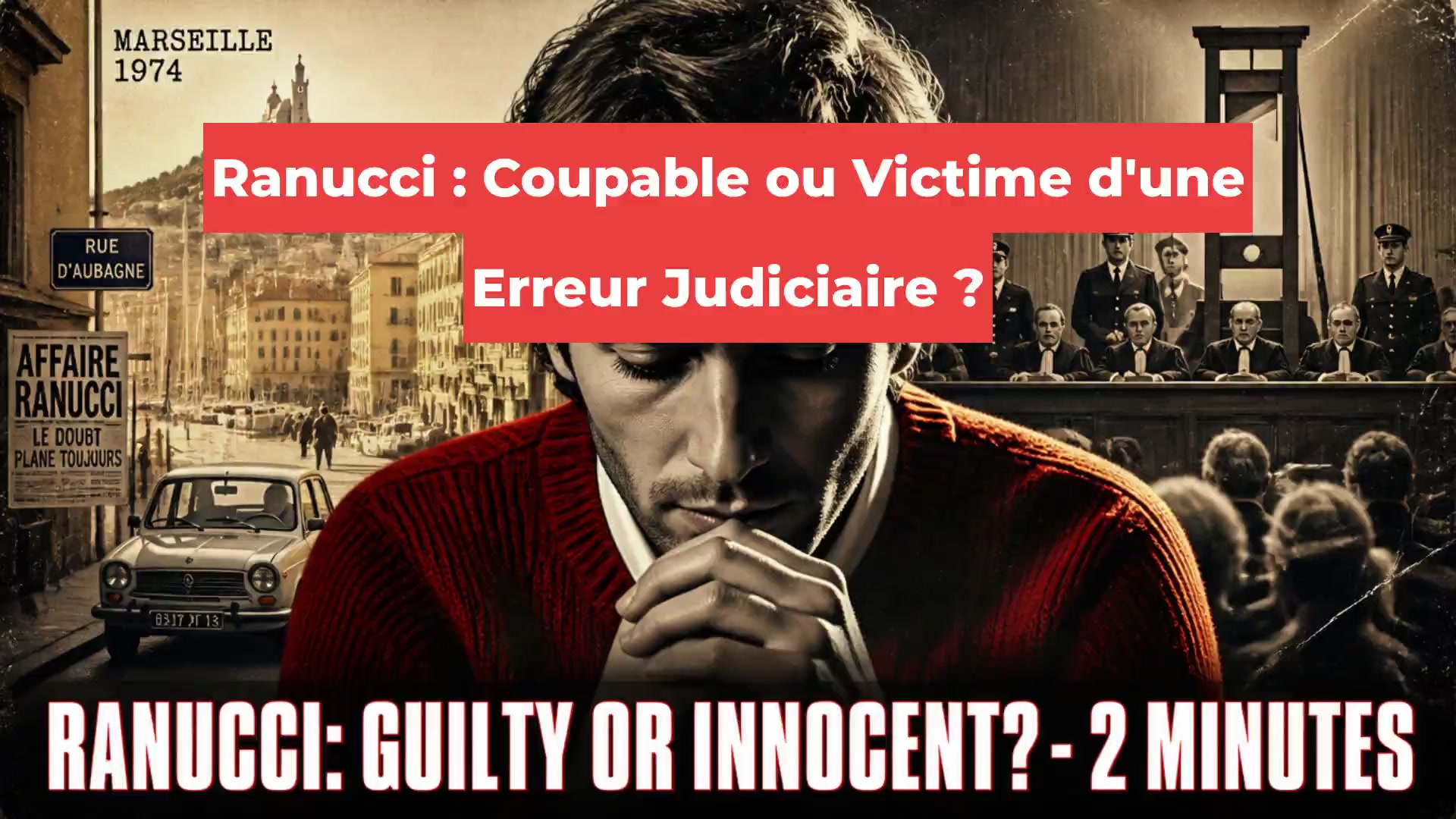 Ranucci : Coupable ou Victime d'une Erreur Judiciaire ?