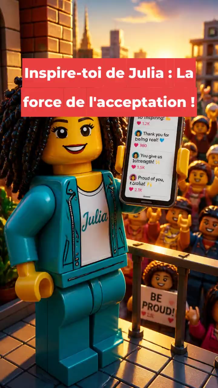 Inspire-toi de Julia : La force de l'acceptation !