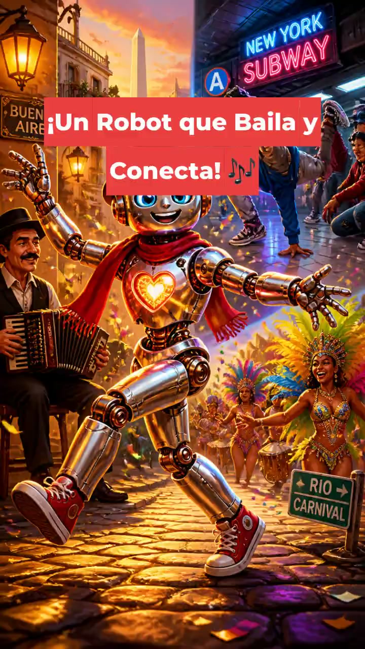 ¡Un Robot que Baila y Conecta! 🎶