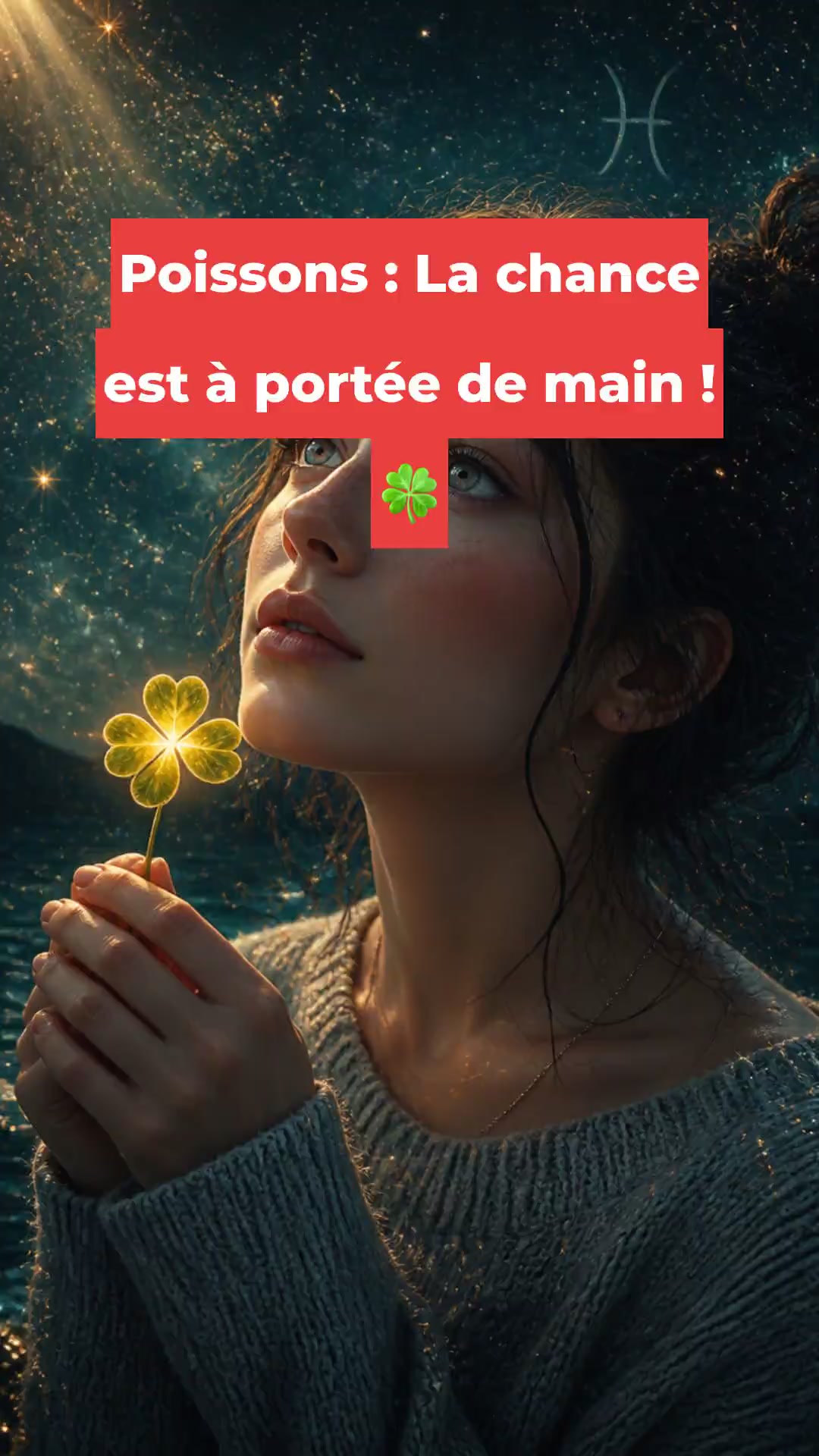 Poissons : La chance est à portée de main ! 🍀