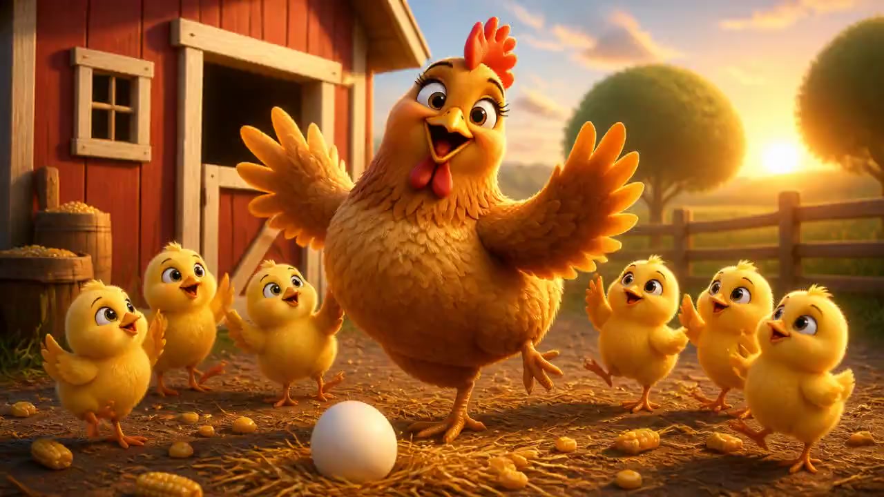La Poule qui Danse et Chante !
