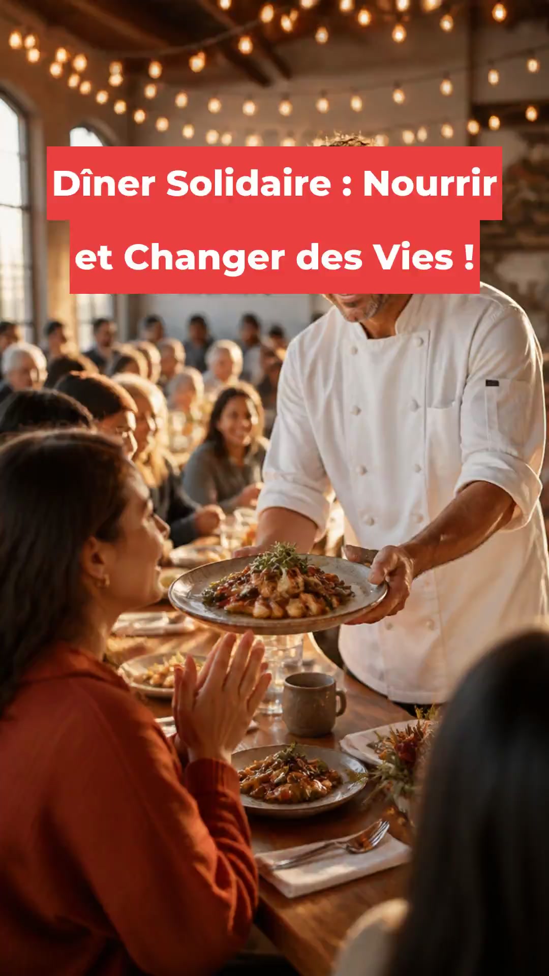 Dîner Solidaire : Nourrir et Changer des Vies !