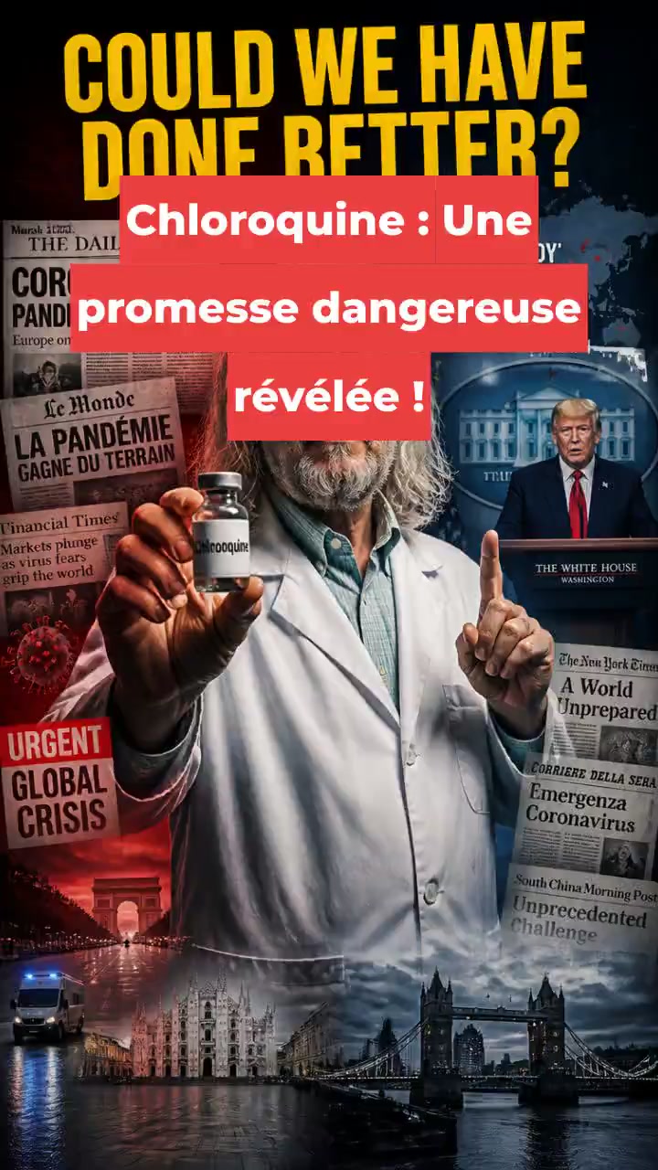 Chloroquine : Une promesse dangereuse révélée !