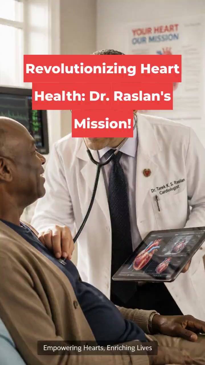 Revolutionizing Heart Health: Dr. Raslan's Mission!