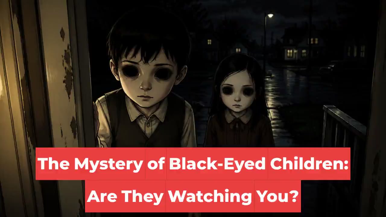 The Mystery of Black-Eyed Children: Are They Watching You?