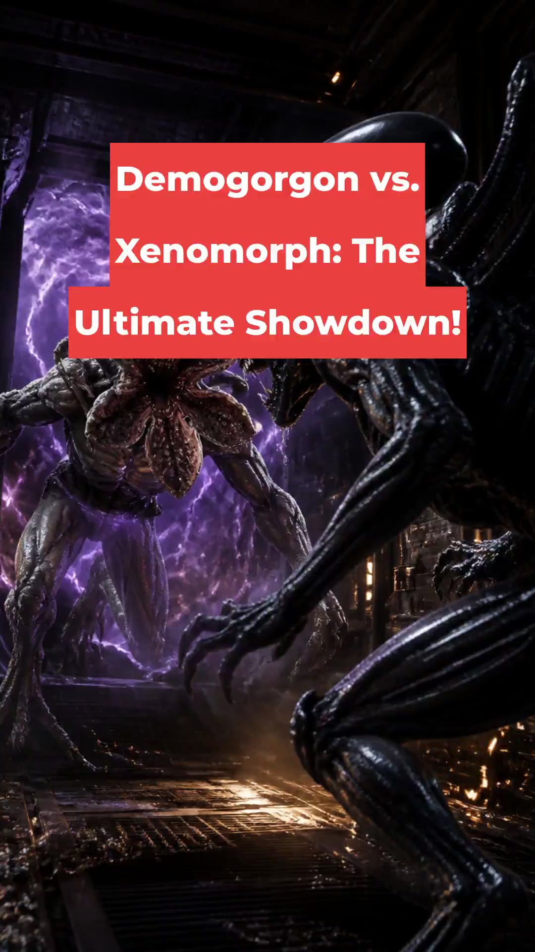 Demogorgon vs. Xenomorph: The Ultimate Showdown!