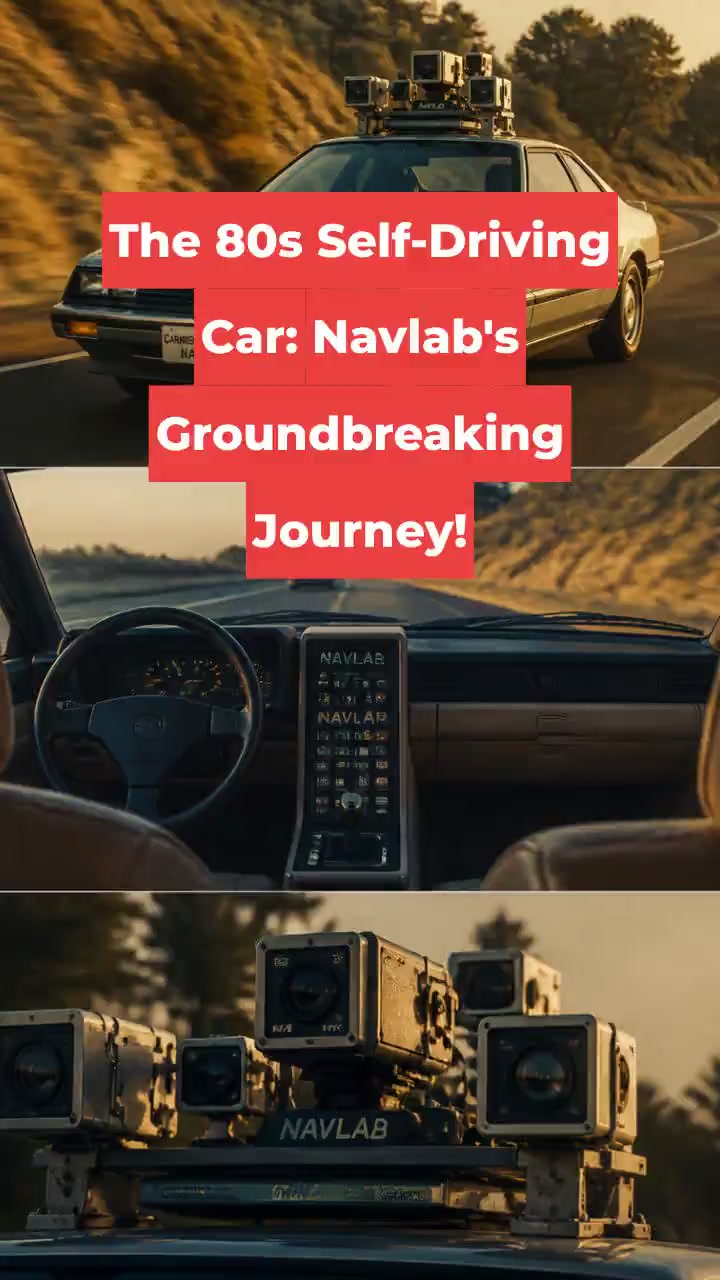 The 80s Self-Driving Car: Navlab's Groundbreaking Journey!