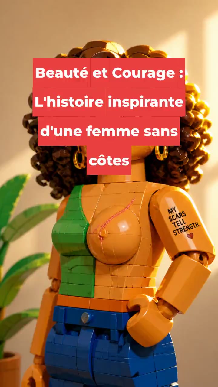 Beauté et Courage : L'histoire inspirante d'une femme sans côtes