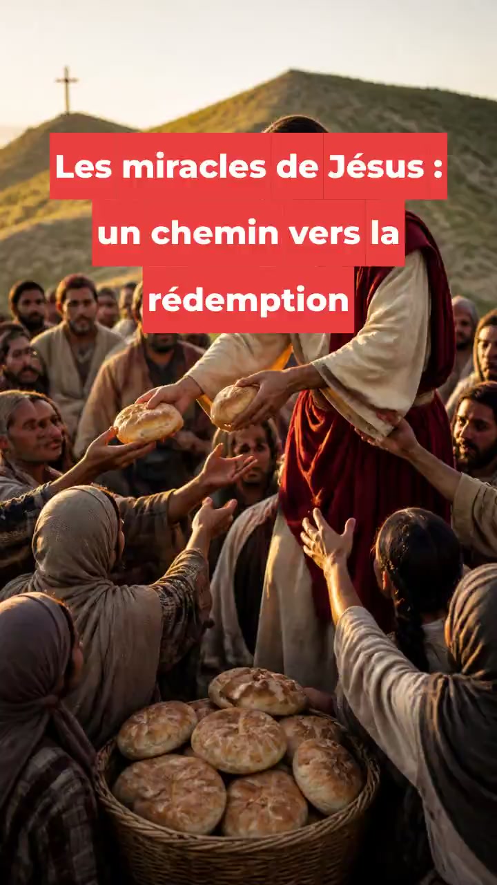 Les miracles de Jésus : un chemin vers la rédemption