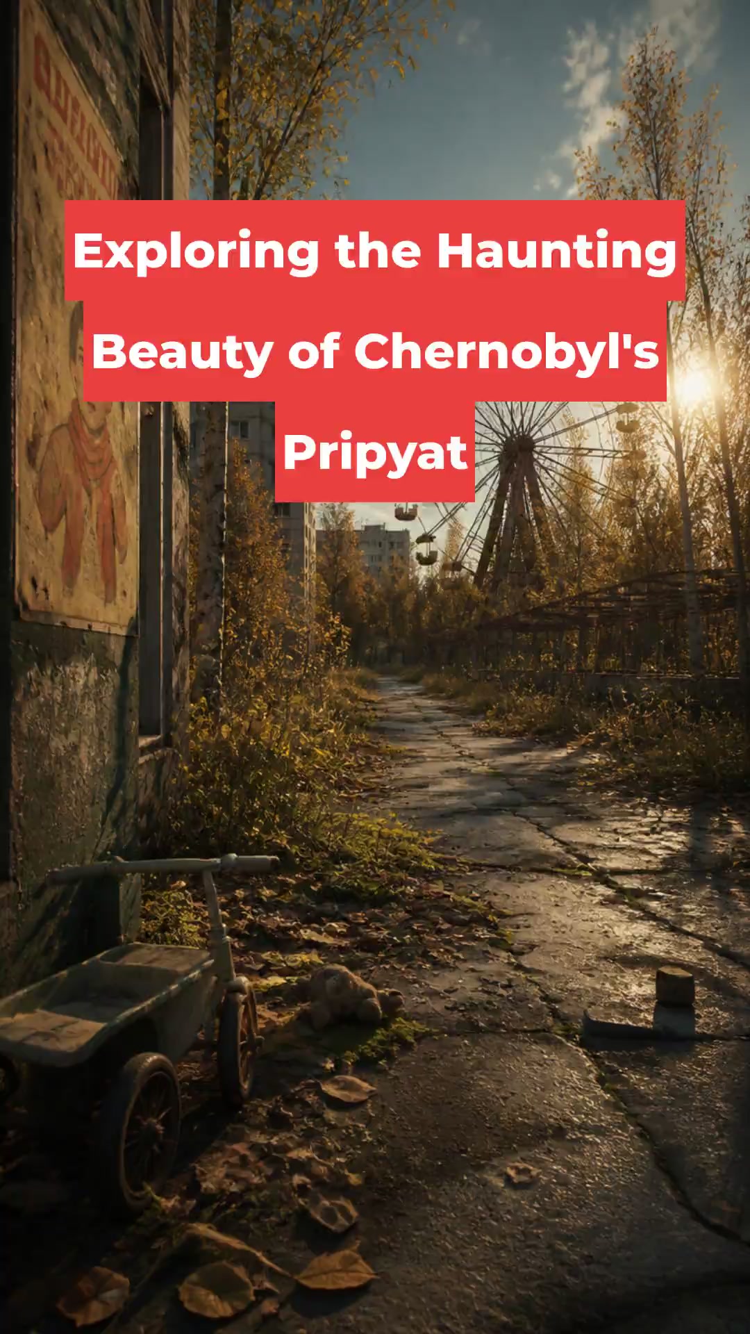 Exploring the Haunting Beauty of Chernobyl's Pripyat