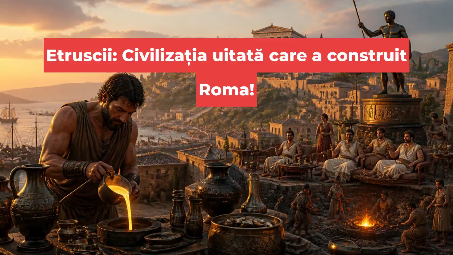 Etruscii: Civilizația uitată care a construit Roma!