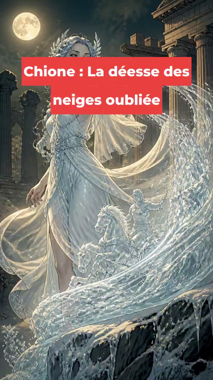 Chione : La déesse des neiges oubliée