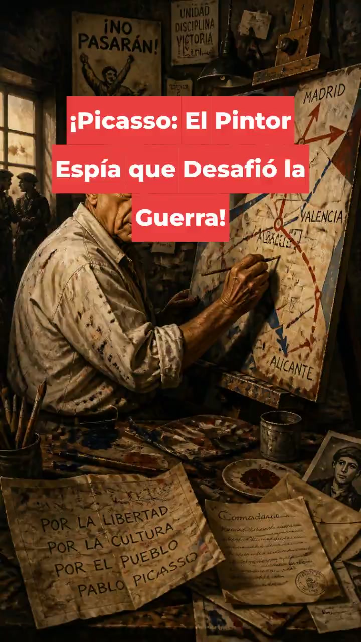 ¡Picasso: El Pintor Espía que Desafió la Guerra!