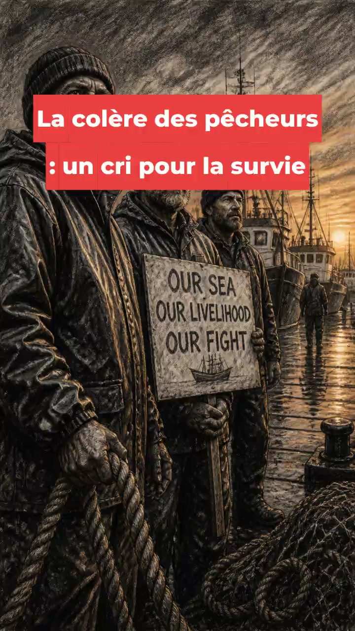 La colère des pêcheurs : un cri pour la survie