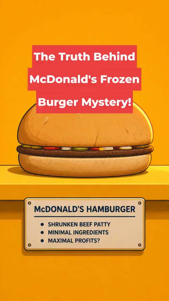 The Truth Behind McDonald's Frozen Burger Mystery!