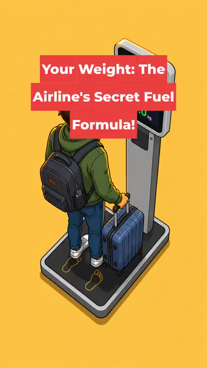 Your Weight: The Airline's Secret Fuel Formula!