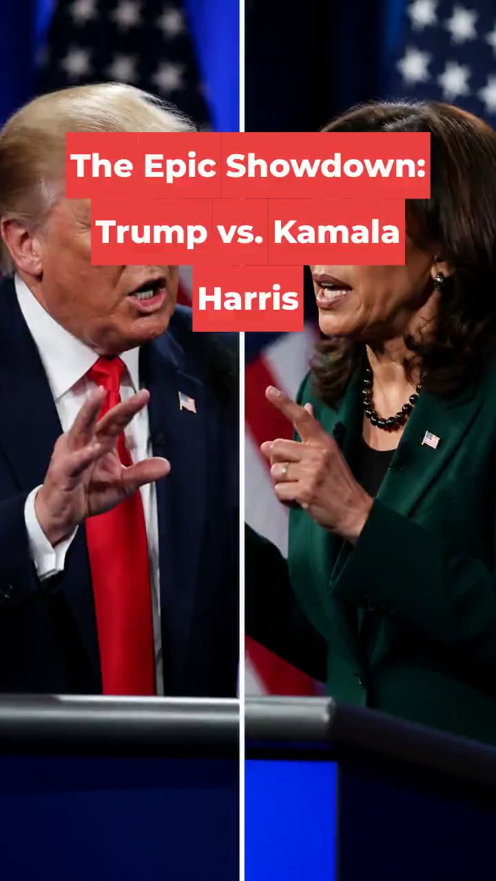 The Epic Showdown: Trump vs. Kamala Harris
