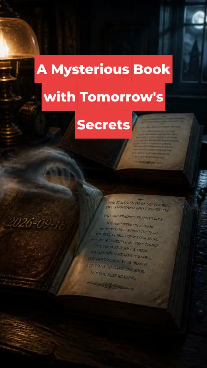 A Mysterious Book with Tomorrow's Secrets