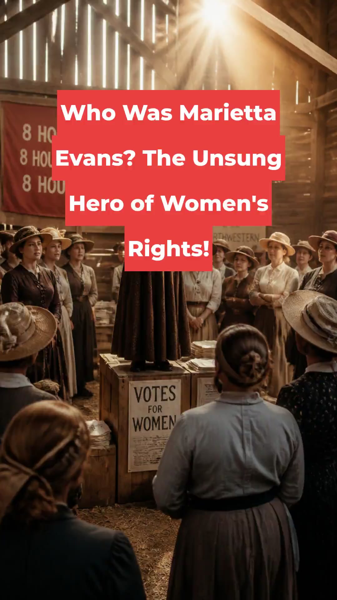 Who Was Marietta Evans? The Unsung Hero of Women's Rights!