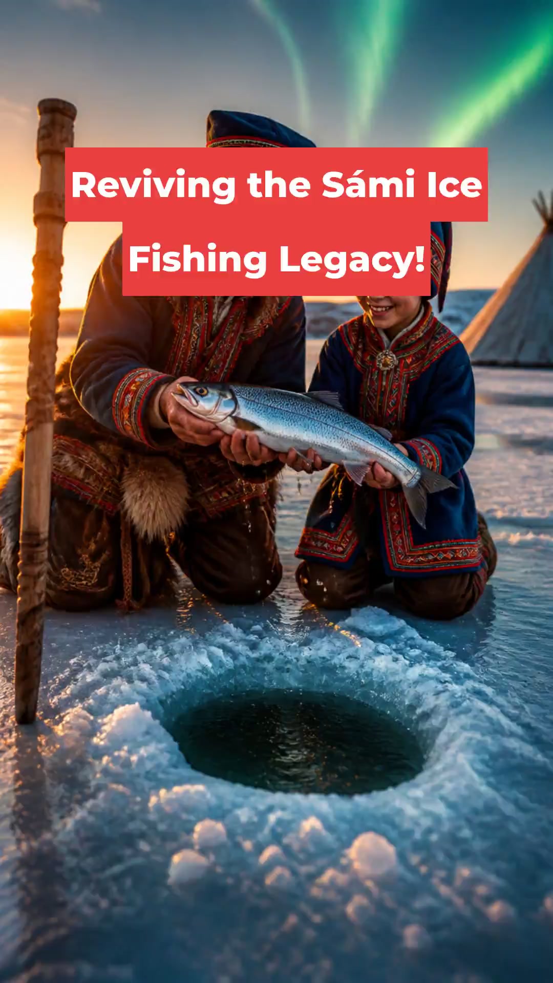 Reviving the Sámi Ice Fishing Legacy!