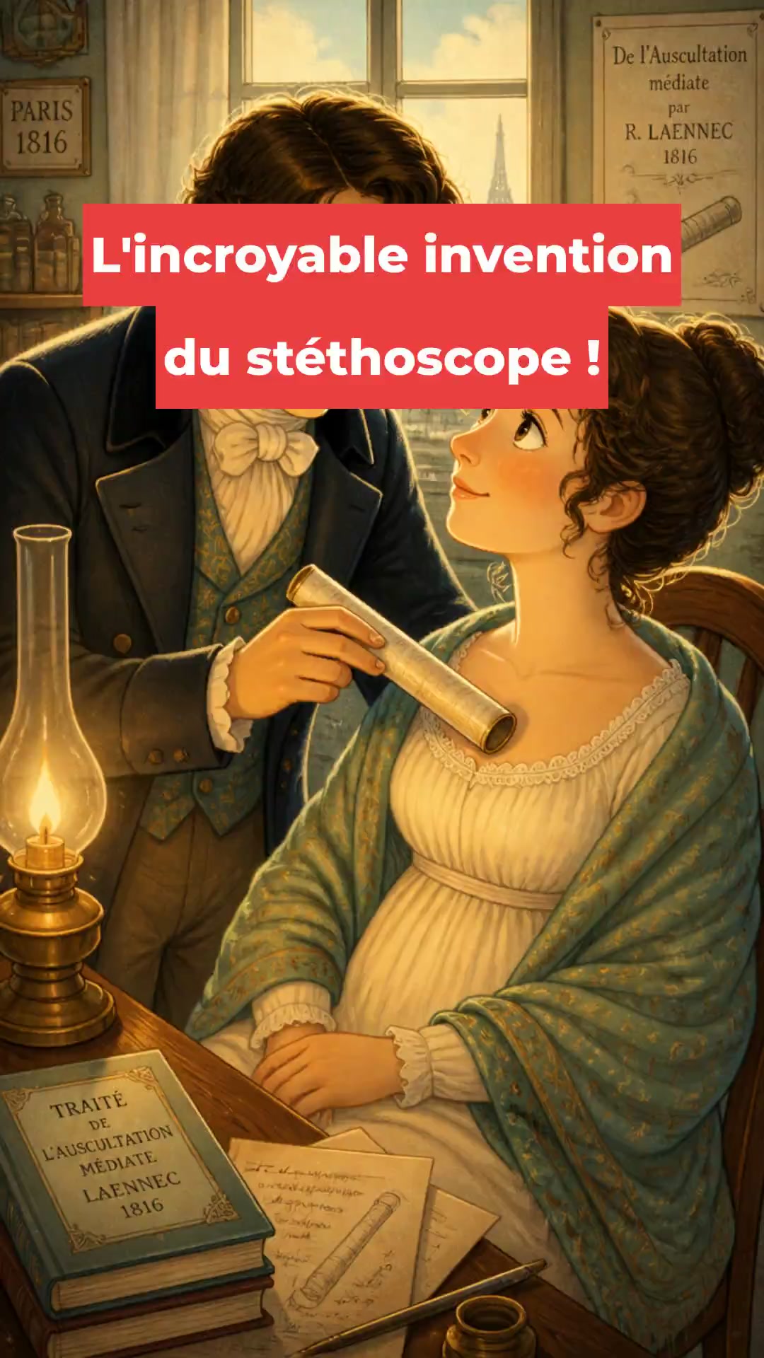 L'incroyable invention du stéthoscope !